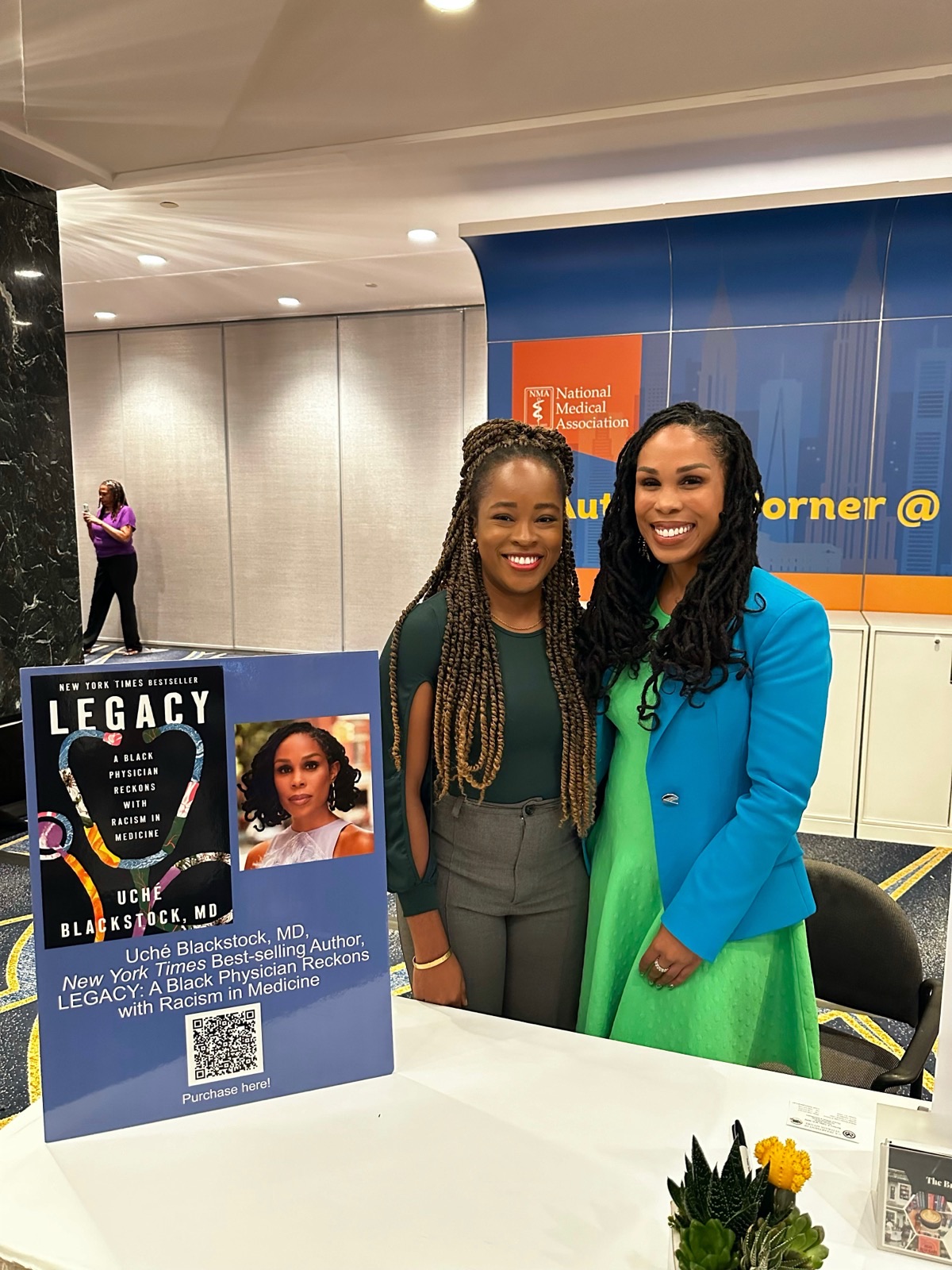 Nina Uzoigwe at NMA Author's Corner